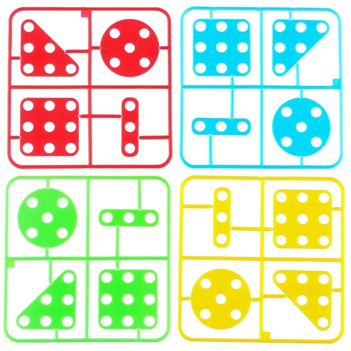 Конструктор винтовой МиМиМишки, 177 деталей Конструктор винтовой МиМиМишки, 177 деталей