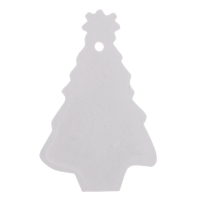 Новый год! Ёлочное украшение под раскраску &laquo;Ёлочка со звездой&raquo; с подвесом, кисть