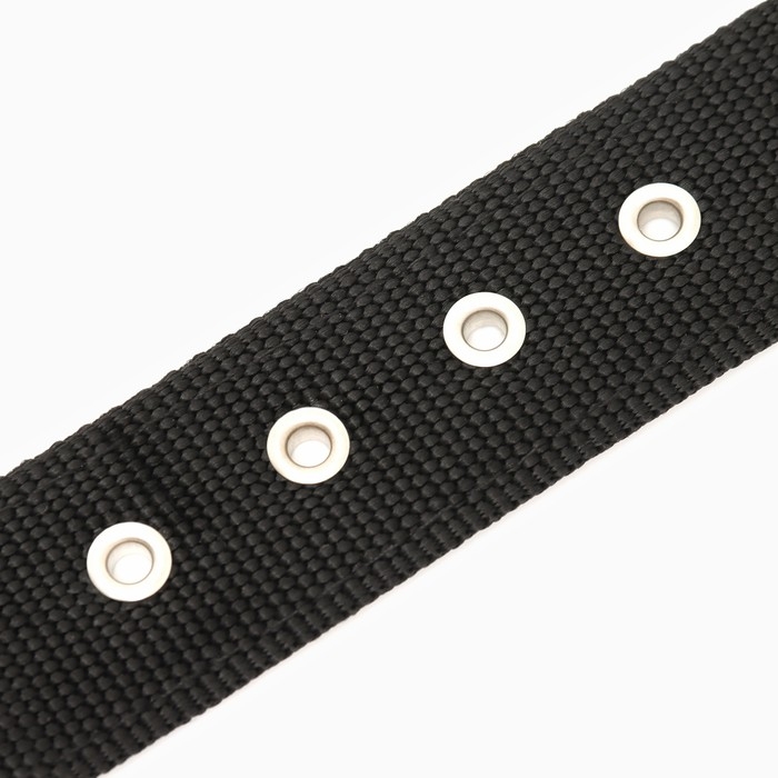 Ошейник Ошейник "Комфорт" комбинированный, 60 х 4 см, ОШ 45-55 см, чёрный