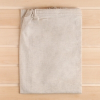 Полотенце на липучке парео для бани и сауны 150х85 см, женское, льняное Полотенце на липучке парео для бани и сауны 150х85 см, женское, льняное