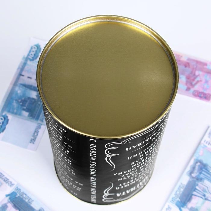 Копилка новогодняя подарок &laquo;Новый год: Капитал магната&raquo;, XXL, 20 х 12,5 см