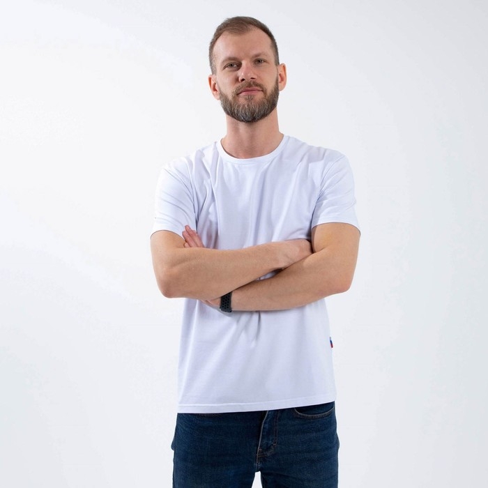 Футболка SL Basic, 54, белый Футболка SL Basic, 54, белый