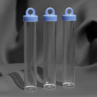 Баночки для хранения мелочей, d = 2,1 × 13,5 см, 3 шт, цвет голубой Баночки для хранения мелочей, d = 2,1 × 13,5 см, 3 шт, цвет голубой