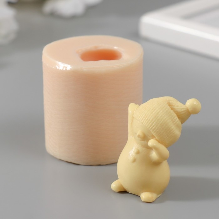 Молд силикон Молд силикон "Снеговик" 4х2,5 х2,5 см