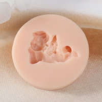 Молд силикон "Ангелочек" №4 4х3х0,8 см Молд силикон "Ангелочек" №4 4х3х0,8 см