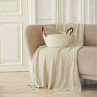 Корзина для хранения SL Home &laquo;Луиза&raquo;, плетёная ручной работы, 33&times;33&times;16 см, цвет белый