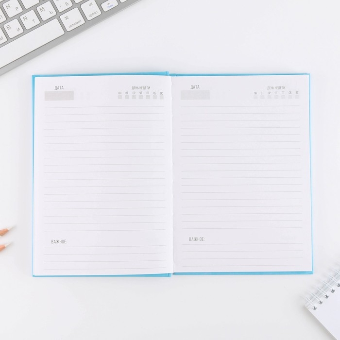 Ежедневник &laquo;Лучший медицинский работник&raquo;, твёрдая обложка, А5, 80 листов