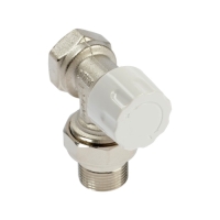 Комплект термостатический Ogint, для радиатора, 2в1, угловой, 3/4", PN10, М30х1.5, 6-28&deg;С