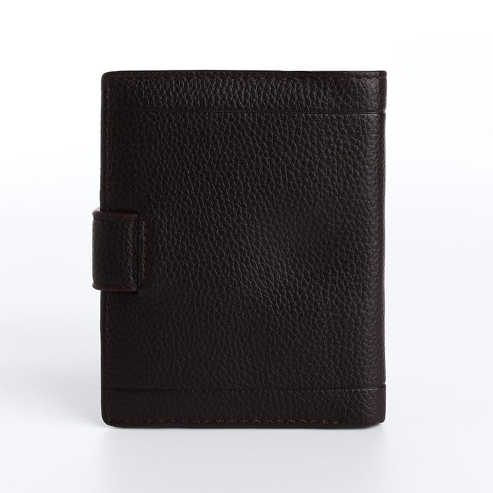 Портмоне мужское на магните 3 в 1, отдел для автодокументов, паспорта, цвет коричневый Портмоне мужское на магните 3 в 1, отдел для автодокументов, паспорта, цвет коричневый