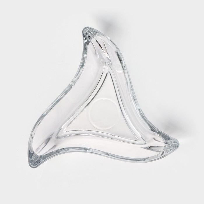 Менажница стеклянная FLOWER, из 6 предметов, 22&times;23 см