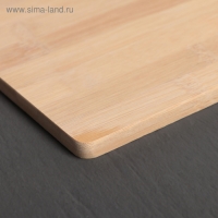 Доска разделочная Доляна &laquo;Марно&raquo;, бамбук, 28&times;18 см