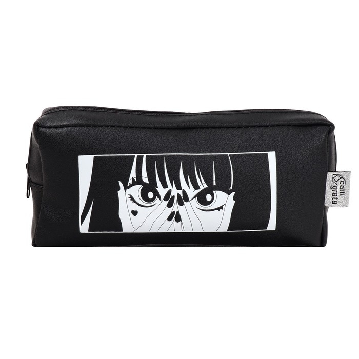 Пенал мягкий, 1 отделение, 90 х 200 х 50 см, объёмный, искусственная кожа, Calligrata Пенал мягкий, 1 отделение, 90 х 200 х 50 см, объёмный, искусственная кожа, Calligrata "Аниме"