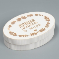 Коробка подарочная, кондитерская упаковка «Лучшая мама», 21.5 х 15 х 5 см Коробка подарочная, кондитерская упаковка «Лучшая мама», 21.5 х 15 х 5 см