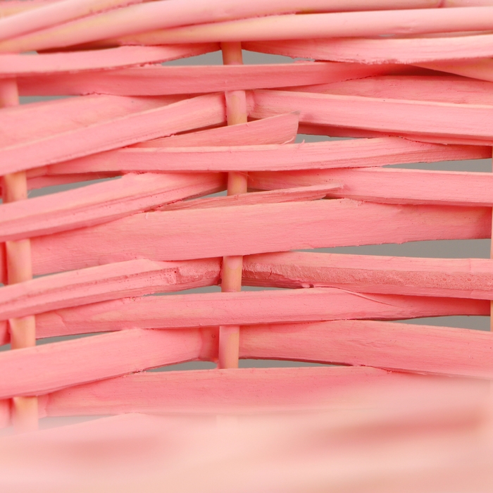 Корзина плетеная, 20&times;20&times;11,5/25 см, ива