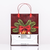 Новый год. Пакет "Колокольчик", мягкий пластик, 26х23 см. Новый год. Пакет "Колокольчик", мягкий пластик, 26х23 см.