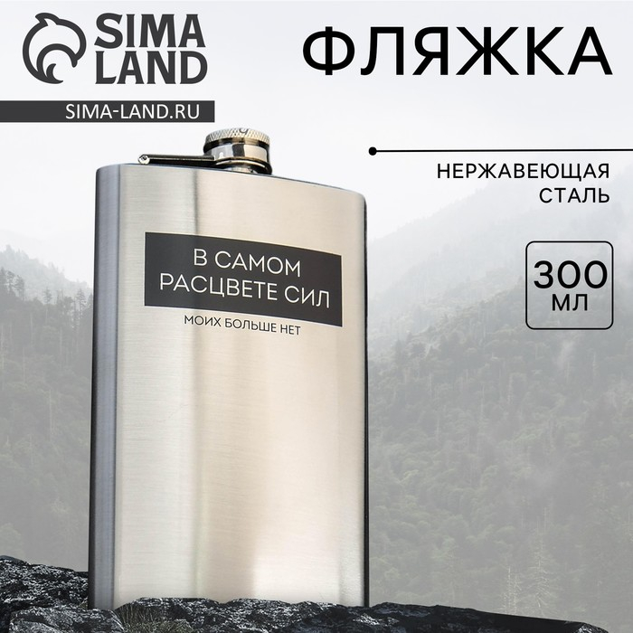 Фляжка &laquo;Сил нет&raquo;, 300 мл