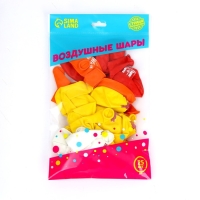 Воздушный шар латексный 12" "Здравствуй, школа", 25 шт.