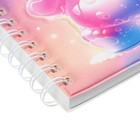 Записная книжка подарочная на гребне 80л,линия, цветной блок,обложка ПВХ 3D Мишка(17,6х13,5см) 105 Записная книжка подарочная на гребне 80л,линия, цветной блок,обложка ПВХ 3D Мишка(17,6х13,5см) 105