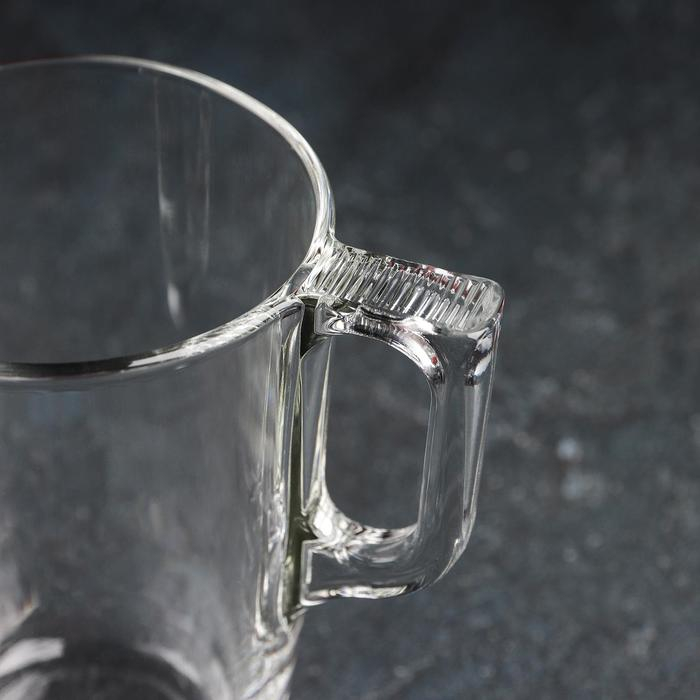 Набор стеклянных кружек «Время дегустаций. Капучино», 400 мл, 2 шт Набор стеклянных кружек «Время дегустаций. Капучино», 400 мл, 2 шт