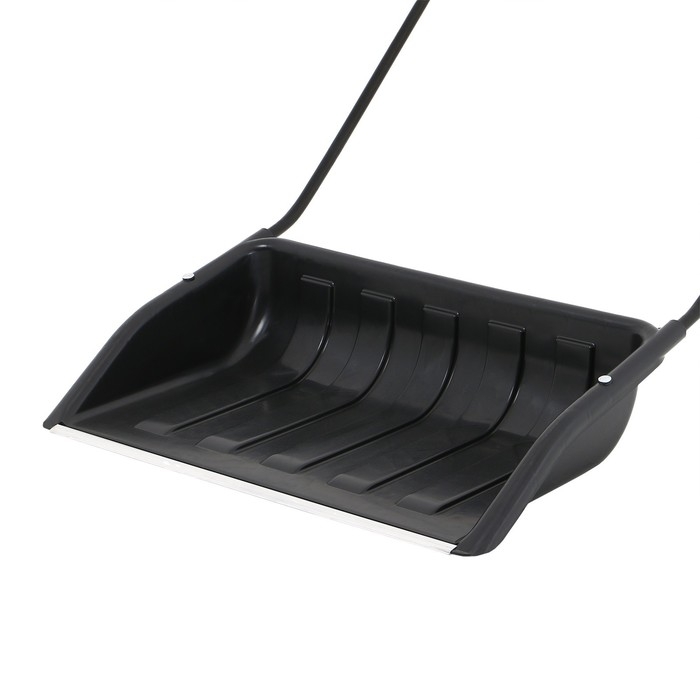 Движок для уборки снега, пластиковый ковш 47 &times; 70 см, металлическая планка, металлическая ручка