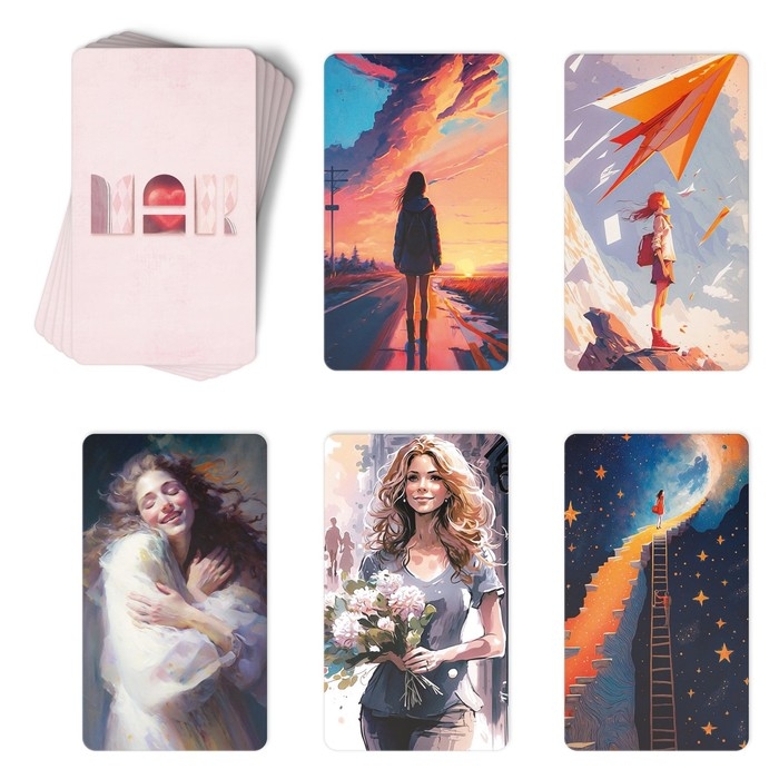 Метафорические ассоциативные карты «Расставание: Путь к Исцелению», 50 карт (7х12 см), 16+ Метафорические ассоциативные карты «Расставание: Путь к Исцелению», 50 карт (7х12 см), 16+