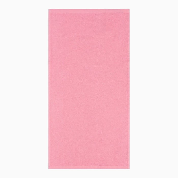 Полотенце  махровое Экономь и Я 100*150 см, цв. розовый, 100% хлопок, 350 гр/м2