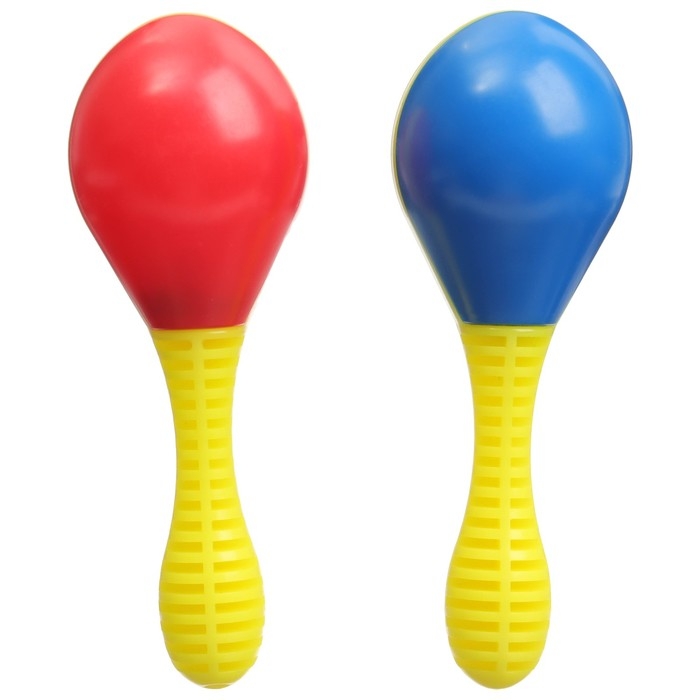 Набор погремушек «Маракасы», 2 шт., Крошка Я Набор погремушек «Маракасы», 2 шт., Крошка Я