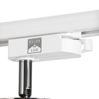 Светильник трековый "Алисер" GU10 220В серебро 7,5х7,5х20 см Светильник трековый "Алисер" GU10 220В серебро 7,5х7,5х20 см