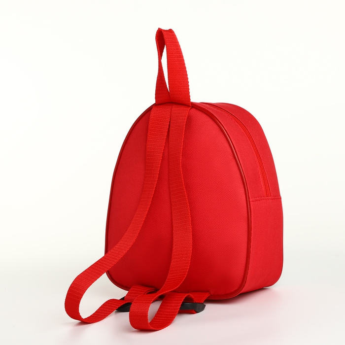 Рюкзак новогодний на молнии «Выбражулька», цвет красный Рюкзак новогодний на молнии «Выбражулька», цвет красный