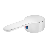 Ручка для смесителя ZEIN, под картридж 40 мм, цинк, цвет хром Ручка для смесителя ZEIN, под картридж 40 мм, цинк, цвет хром