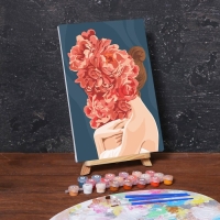 Картина по номерам на холсте с подрамником &laquo;Нежность&raquo; 20х30 см