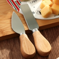 Новый год. Набор для подачи сыра &laquo;Счастливого Нового года&raquo;, 18 х 36 см