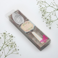 Ложка чайная с гравировкой &laquo;Наталья&raquo;, в подарочной коробке, 3 х 15 см.