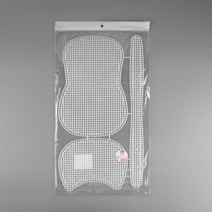 Канва-основа для вышивания сумки, пластиковая, 42 × 24 см, цвет белый Канва-основа для вышивания сумки, пластиковая, 42 × 24 см, цвет белый