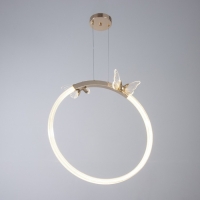 Светильник BayerLux "Бабочки" LED 38Вт золото 49х16х52,5-150 см