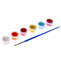 Картина по номерам для детей &laquo;Мягкая подружка&raquo;, 15 х 15 см