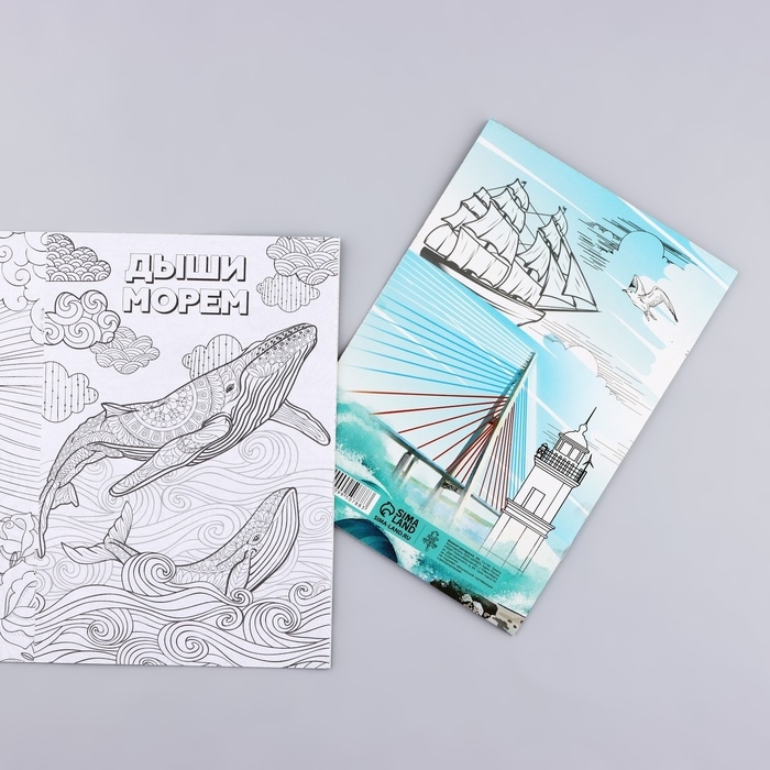 Блокнот раскраска А5 &laquo;Владивосток&raquo;