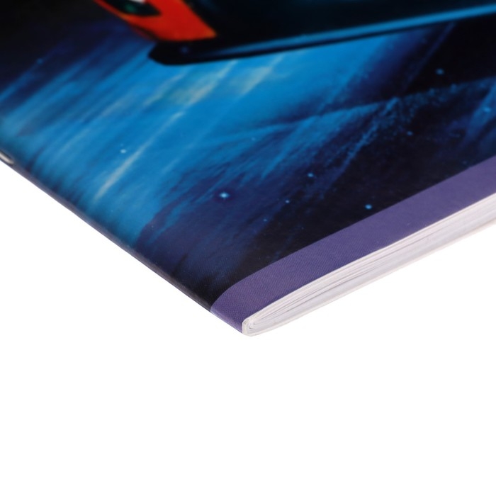 Альбом для рисования А4, 24 листа на скрепке "Тачки", обложка мелованный картон, внутренний блок офсет 100 г/м&sup2;