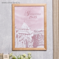 Фоторамка сосна с24 дуб 25х35 см (пластиковый экран) Фоторамка сосна с24 дуб 25х35 см (пластиковый экран)