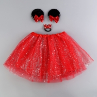 Карнавальный набор &laquo;Мышка с бантиком&raquo;: пачка, заколки, резинка