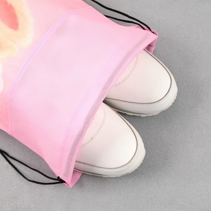 Мешок для обуви &laquo;Малыш зайка&raquo; нетканное полотно, размер 30 х 40 см