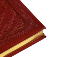 Ежедневник недатированный A5, 176 листов, deVENTE.Symbol, твёрдая обложка из искусственной кожи с поролоном, золотой срез, блок 70 г/м2, коричневый