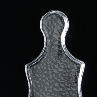 Блюдо стеклянное сервировочное &laquo;Флес&raquo;, 18&times;8,8 см