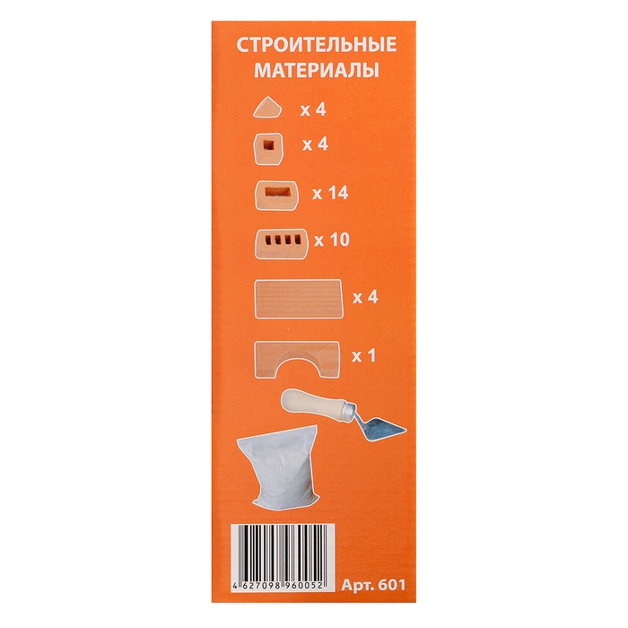 Конструктор керамический для детского творчества &laquo;Избушка&raquo;, 37 деталей