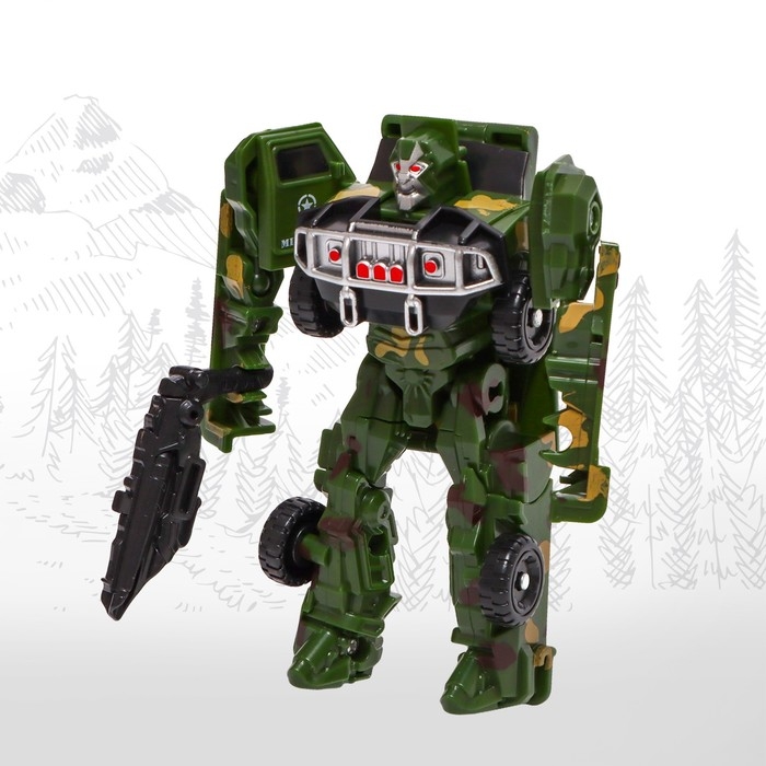 Робот «Военная машина», трансформируется Робот «Военная машина», трансформируется
