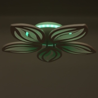 Светильник ГАЛЛОП "Галактика" 423700 LED 90W RGB белый 60,5х60,5х7,5см 4916809