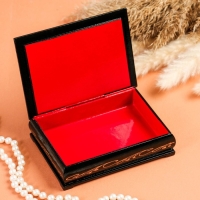 Шкатулка &laquo;Тройка в поле&raquo;, 10&times;14 см, лаковая миниатюра