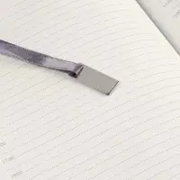 Ежедневник Grace на заказ, недатированный, серый