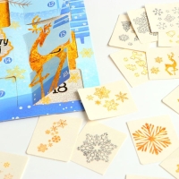 Адвент-календарь с детскими татуировками «Новогодний» Адвент-календарь с детскими татуировками «Новогодний»