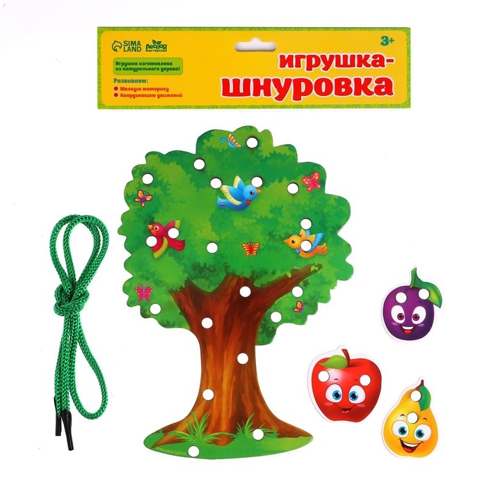 Шнуровка фигурная &laquo;Фруктовое дерево&raquo;